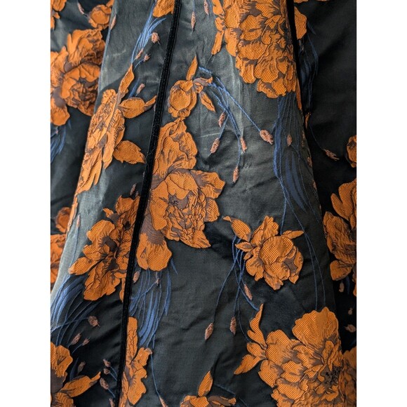 GRACIA  A-Line Floral Brocade Skirt Size Medium NWT | Tulle Underskirt | Lined - Picture 3 of 9